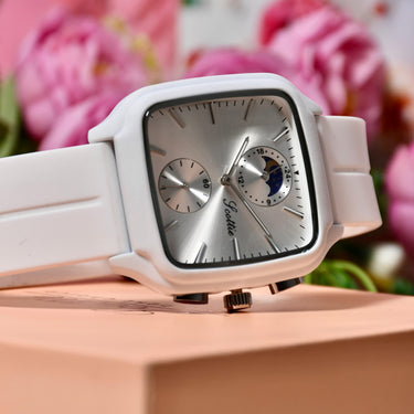 Reloj Scottie Fase Lunar Blanco Dama